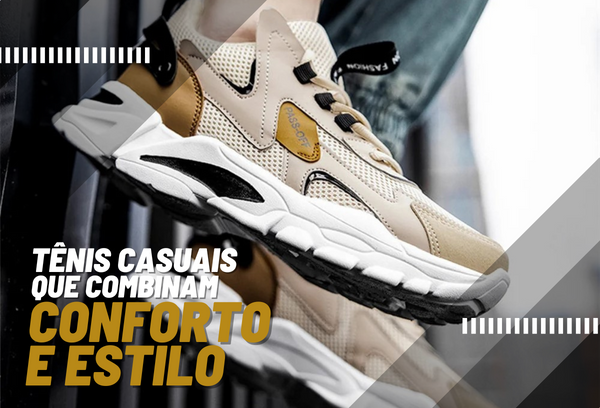 Tênis Casuais que Combinam Conforto e Estilo